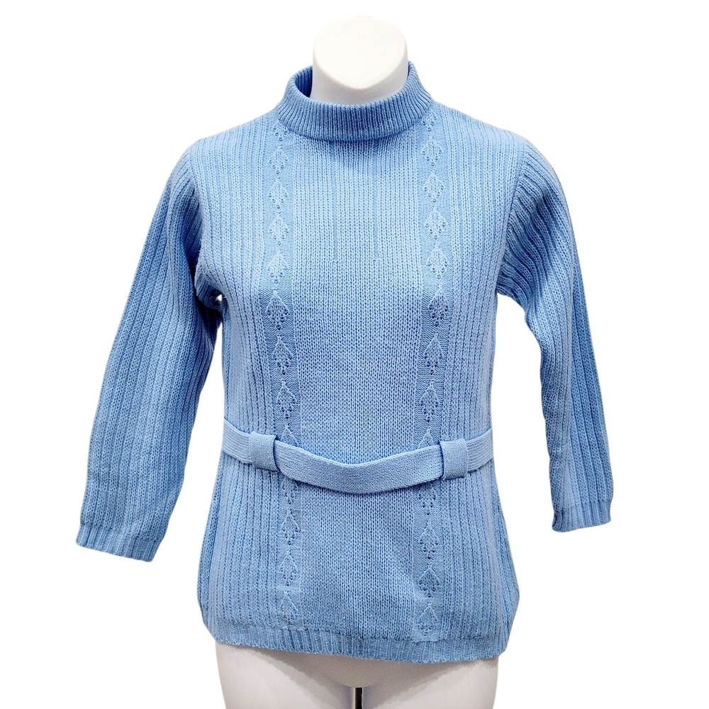 2/$20 Y2K Baby Blue knitted Sweater Top Size: XS